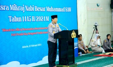 Gelar-Isra-Mikraj,-Personel-Bhayangkara-Diingatkan-Pentingnya-Ketakwaan-Dalam-Bertugas
